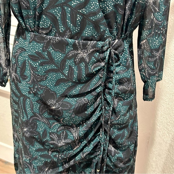 NWT Sam Edelman “Ditsy-Print” Midi Dress - Picture 4 of 7